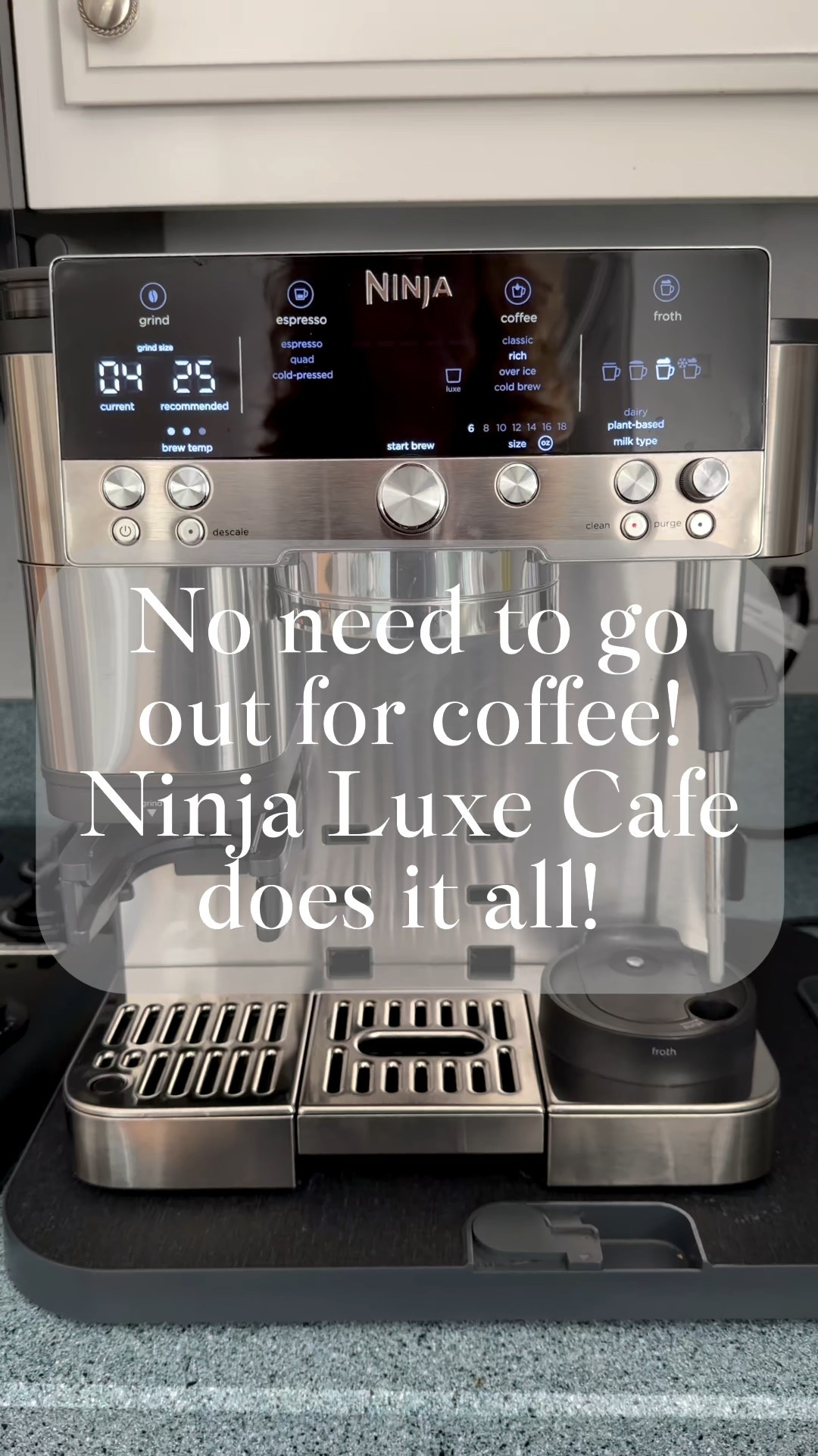 🚨🚨 Black Friday Early Deal! 🚨🚨

✨This espresso machine does it all!

It grinds, brews espresso, drip or rapid cold brew.  It even makes the perfect milk foam—my latte dreams come true 💭💥
 I’m obsessed. 

🏠 Follow for more real-life décor, home finds and organizing ideas for a home that’s pretty, not perfect!


#LTKSaleAlert #LTKHome #LTKCyberWeek