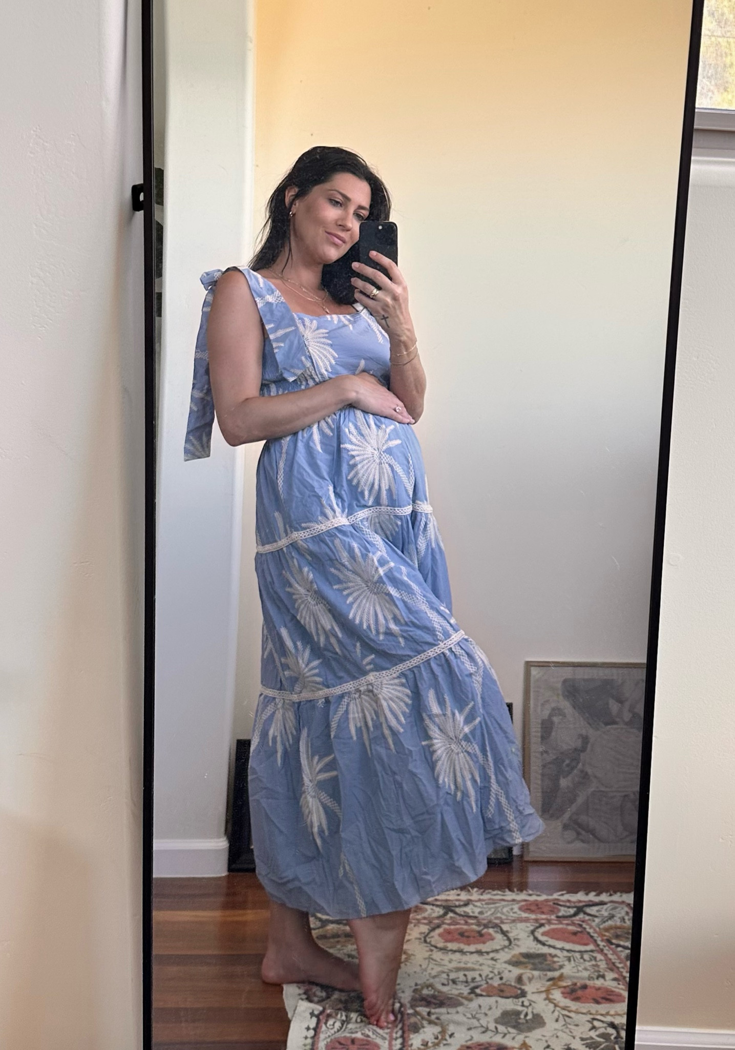 Summer dress from Petal & Pup that I’m considering for my California baby shower. I sized up in a medium for the bump but typically a small. Use code BKOOF at checkout to save 20%

#LTKsalealert #LTKstyletip #LTKbump