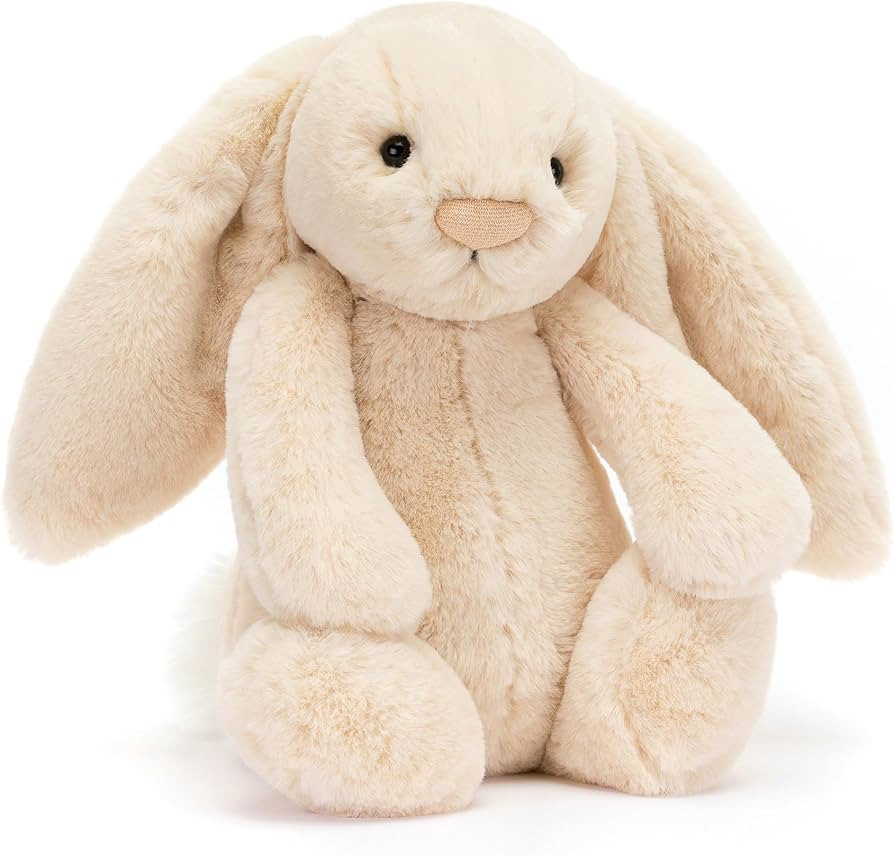 Jellycat Bashful Luxe Willow Bunny Stuffed Animal, Medium 12 inches - Rabbit & Bunny Plush Toy - ... | Amazon (US)