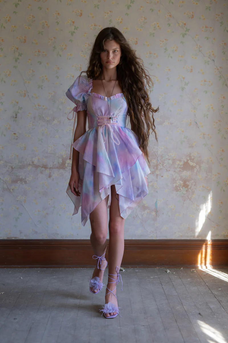 The Morpho Faerie Dress | Selkie Collection