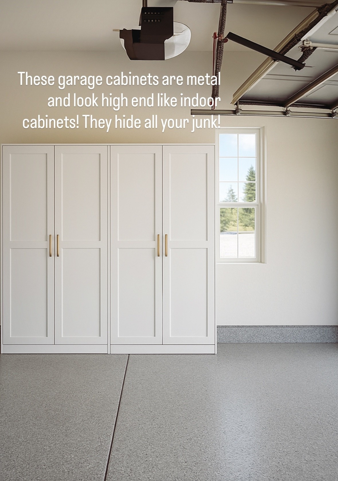 Amazon White Metal Storage Cabinet,75" Steel Cabinets for Home Office, Kitchen Pantry Storage Cabinet with Doors and 5 Adjustable Shelves, Tool Cabinets, for Office, Home, Garage, School organization 

#LTKHome