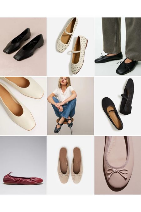 TOP NINE BALLET FLATS | ballet pumps, ballerina flats, shoe edit, spring shoes, summer shoes, Madewell, Arket, H&M, Reformation, Flattered, Alohas, Mary Janes 

#LTKshoecrush #LTKeurope #LTKxMadewell