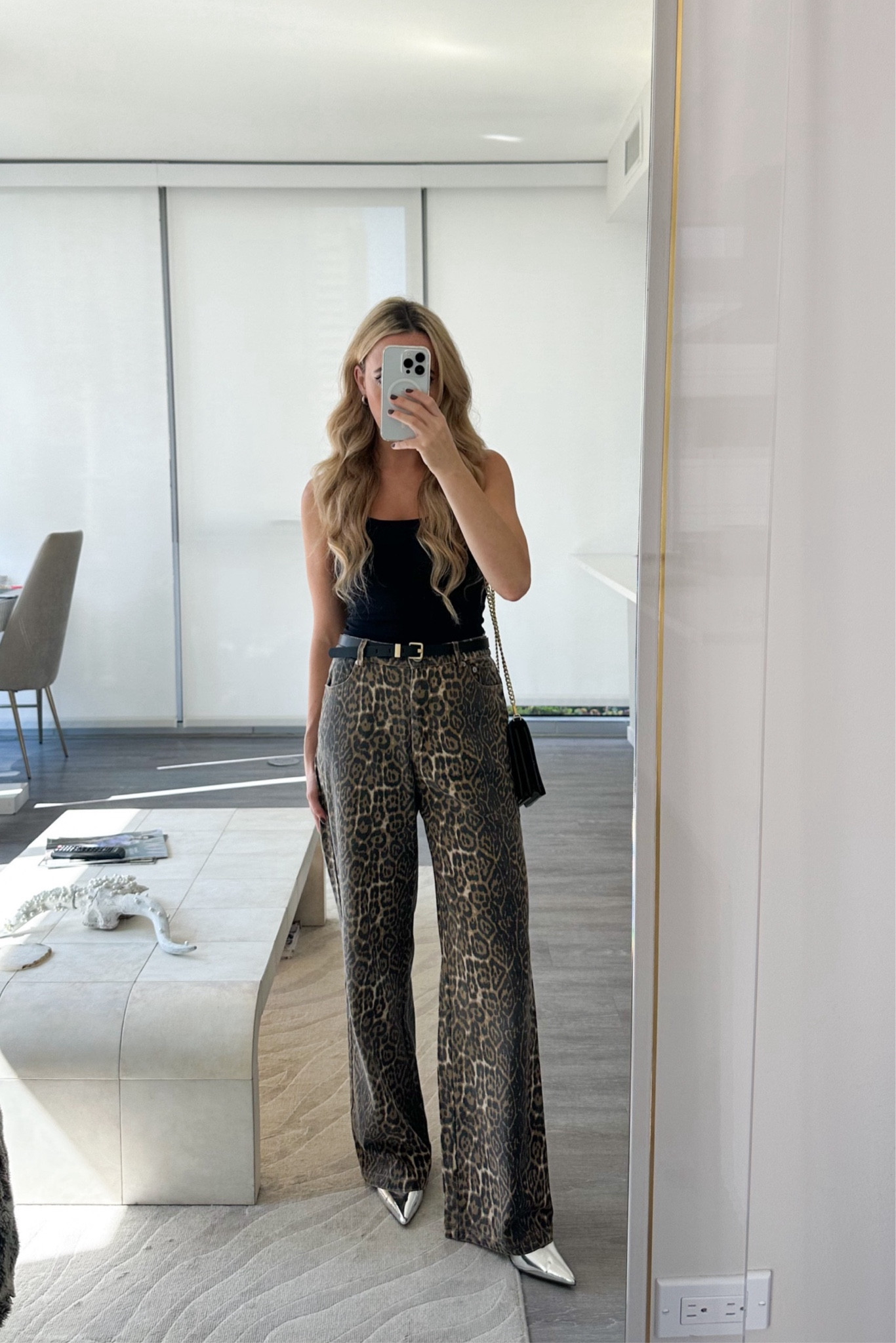 leopard trend- girls night out outfit

transitional fall outfit, leopard pants, going out look, Chicago outfit, dinner and drinks, kitten slingback heels, summer fridays, lipgloss, 

#LTKFallSale #LTKItBag #LTKShoeCrush