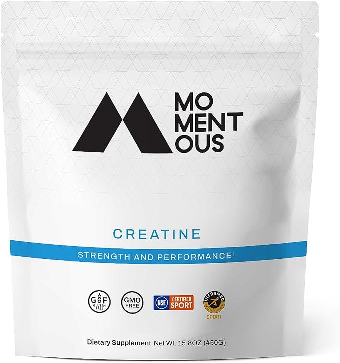 Momentous Creatine, Performance Creatine Monohydrate Powder, 90 Servings (5 Grams Per Serving) | Amazon (US)