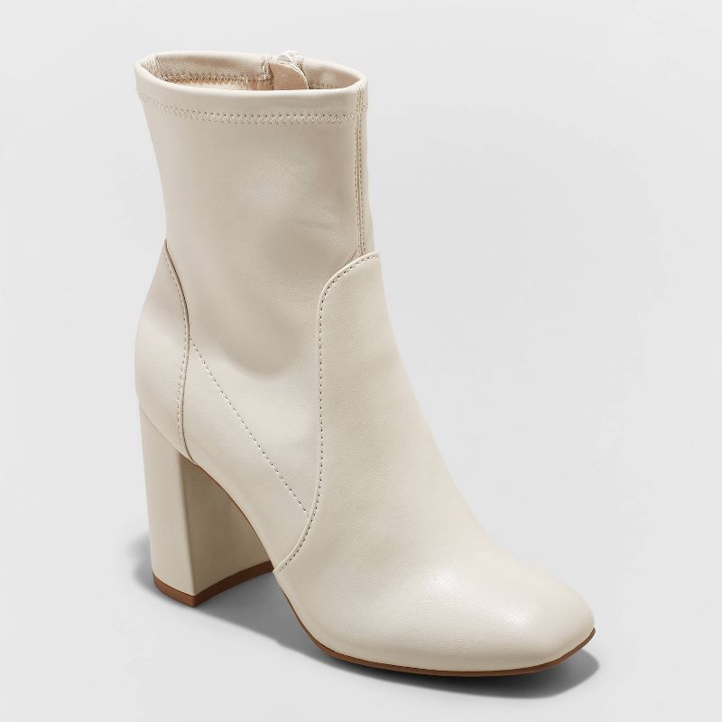 Women&#39;s Penelope Stretch Boots - A New Day&#8482; Tan 8 | Target