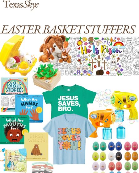 Easter basket stuffers from Amazon 🧡