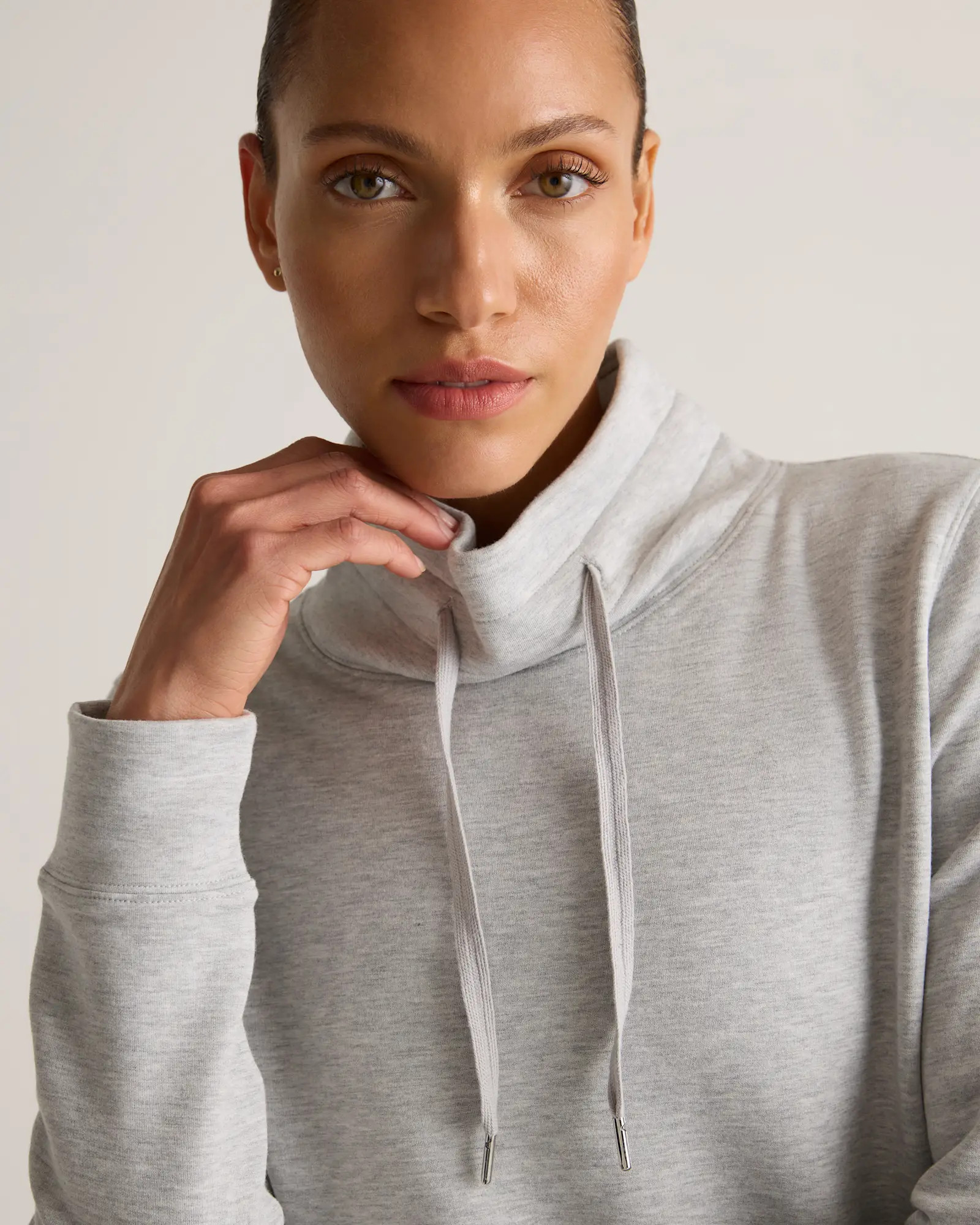 SuperSoft Fleece Mock Neck Pullover | Quince