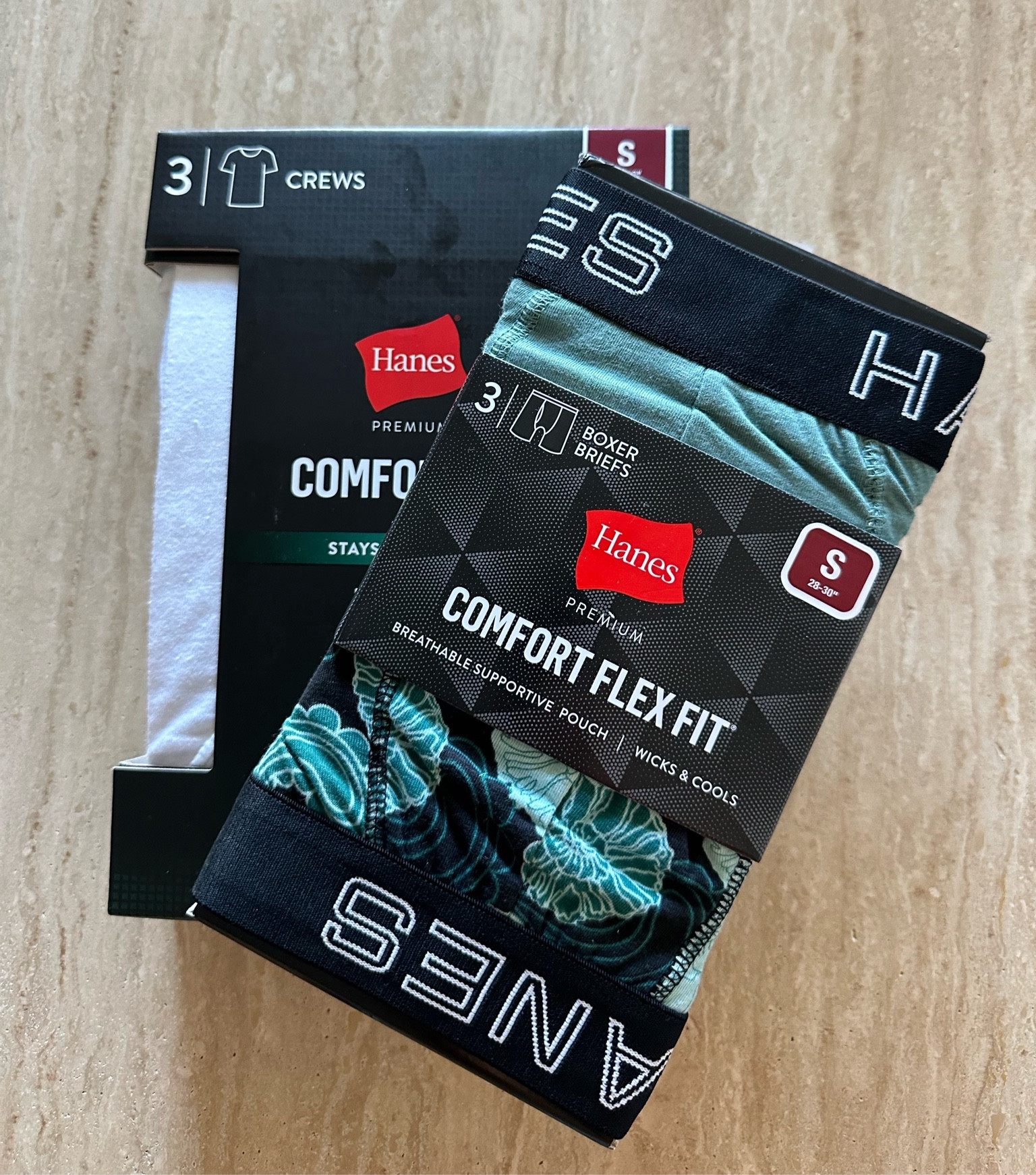 #Ad Get ready with me and @hanes ❤️ 

Always start with the basics! Hanes Premium Men's Floral Comfort Flex Fit® Boxer Briefs + Hanes Premium Label Men's Crew Neck Undershirt are essential! You can pick them up at @Target now!! 

https://www.target.com/p/hanes-premium-men-39-s-floral-comfort-flex-fit-boxer-briefs-3pk-green-black-m/-/A-84682385

https://www.target.com/p/hanes-premium-men-39-s-3pk-comfort-fit-crewneck-t-shirt-white-l/-/A-54190207

#HanesxTarget #TargetPartner #Target 