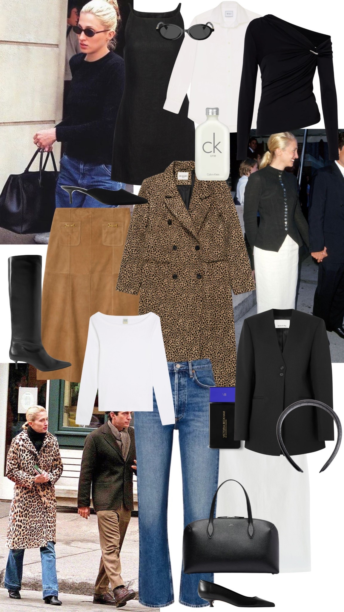 The Carolyn Bessette Kennedy Edit  

Styling | Coat | Winter | Work | Denim | Beauty | Accessories | City | Skirt | Suede | Blazer | Dress | Leopard Print Coat | Waisted Blazer | White Midi Skirt | Headband | White Tee | Office Wear | Knee High Boots 

#LTKluxury #LTKwinter #LTKuk