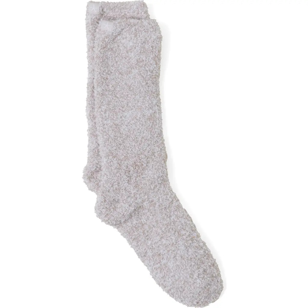 barefoot dreams CozyChic™ Heathered Socks in Stone-White at Nordstrom, Size Small | Nordstrom