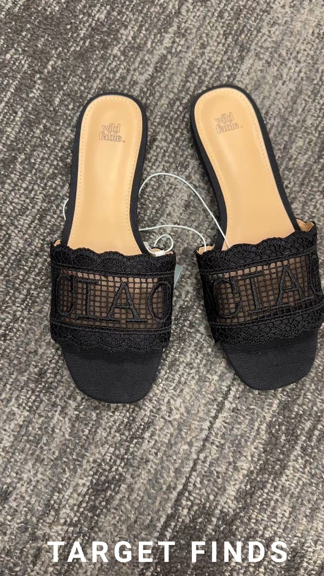 These lace like slides are a great designer dupe and only $25, perfect for your next spring break vacation.

Spring sandals | vacation outfits | slides | designer dupe | target finds

#LTKFindsUnder50 #LTKWatchNow #LTKShoeCrush