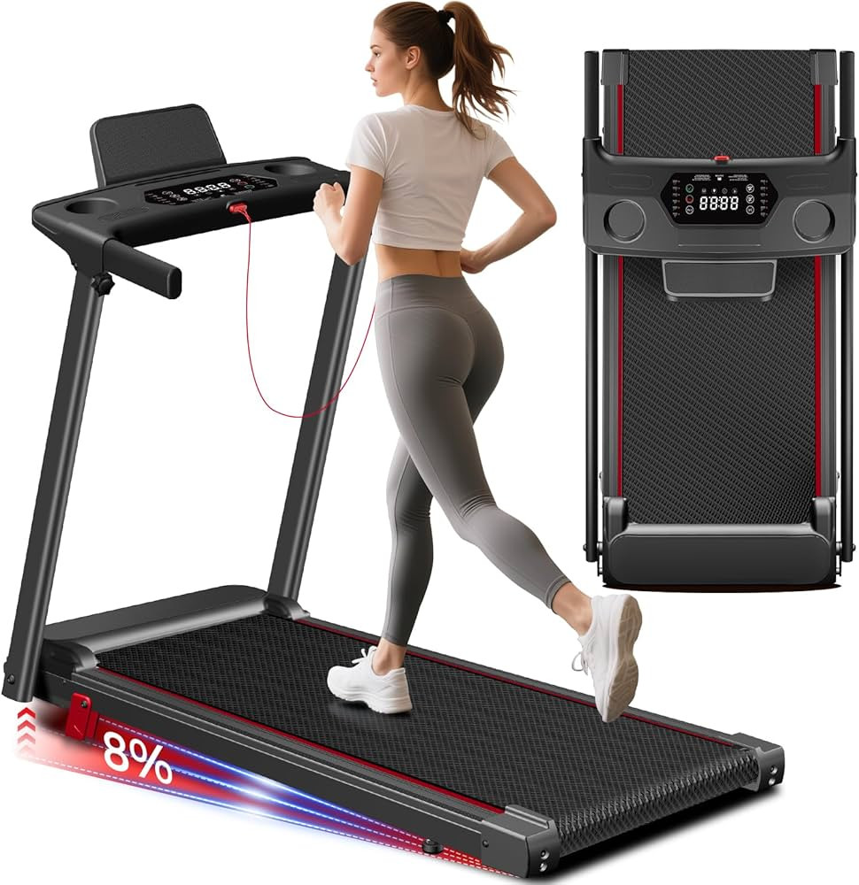 Treadmill with Incline 3-in-1 Portable Treadmills for Home Small, Incline Walking Pad Treadmill w... | Amazon (US)