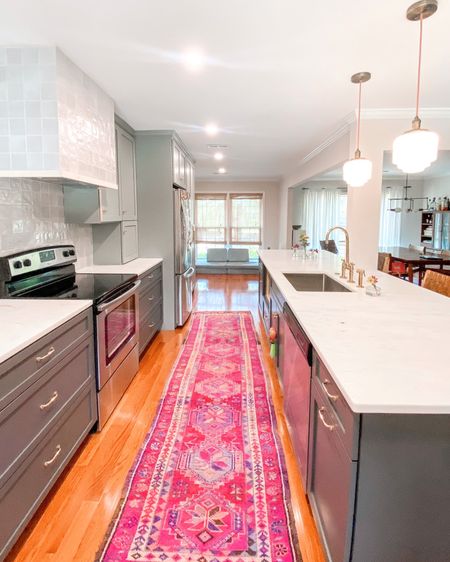 A magnificent kitchen transformation!!! Check out the blog thiswholehouseblog.com for the full story 
#kitchenreno #theeclectickitchen #beforeandafterkitchen