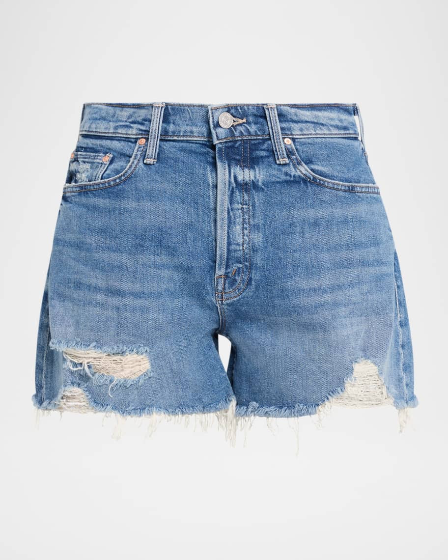 MOTHER The Skipper Short N' Long Chew Shorts | Neiman Marcus