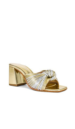 Melonger Mule in Silver Gold | Revolve Clothing (Global)