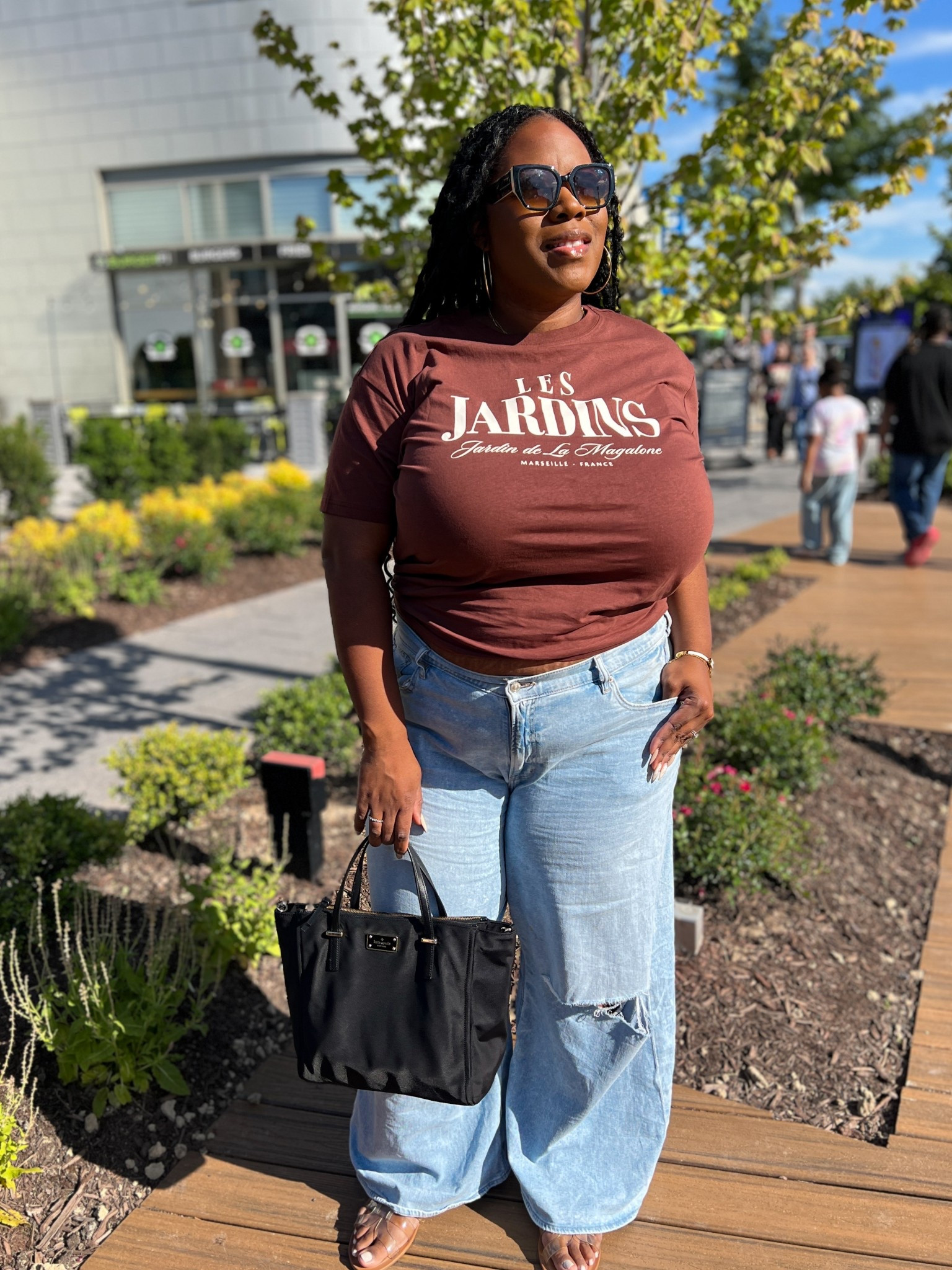 Ootd, plus size, spring outfits, wide leg jeans, American eagle, H&M, plus size outfit, spring outfit, curvy girl outfit 

#LTKPlusSize #LTKSummerEdit #LTKFindsUnder100