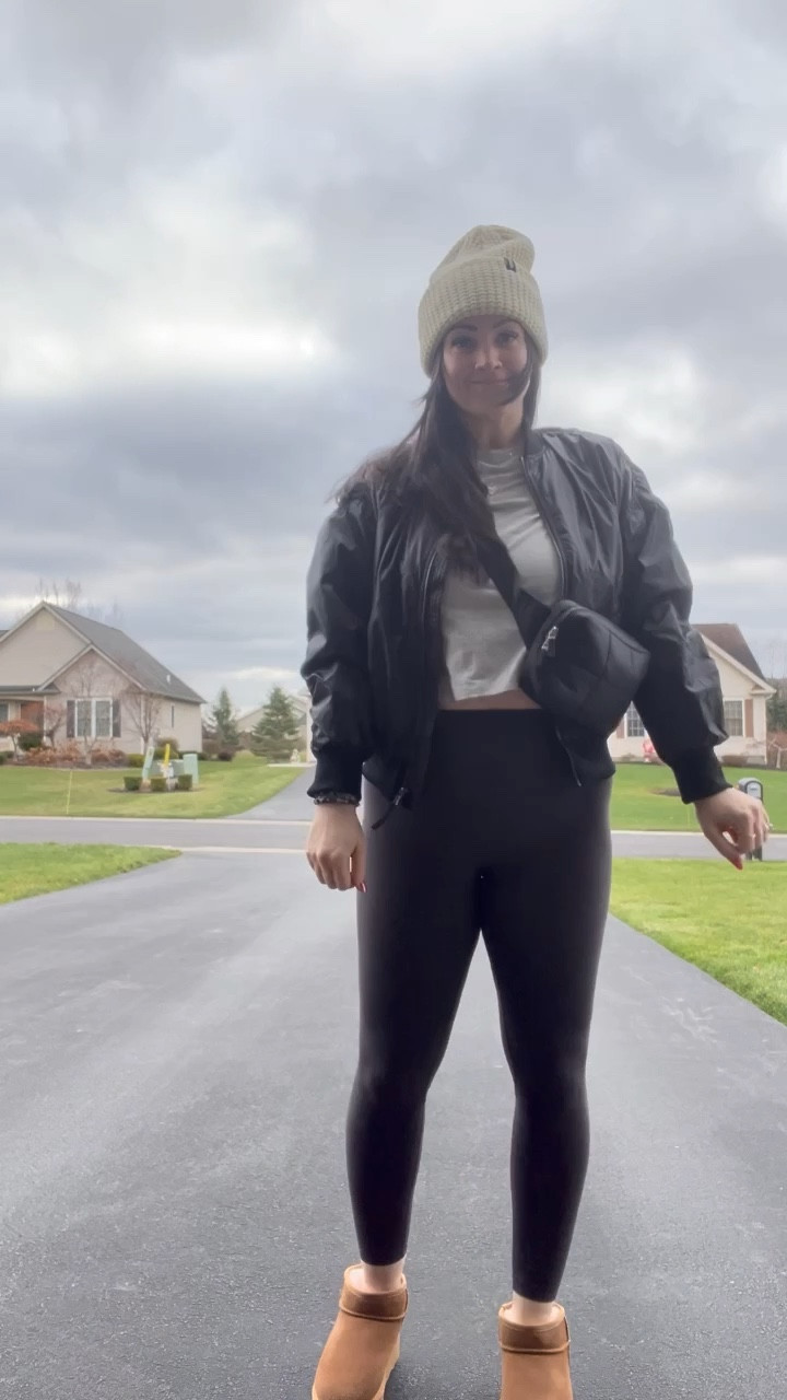 #ootd casual comfy mom style
Old Navy bomber jacket on sale, wearing a M
Lululemon top size 10, leggings size 6
Amazon ugg dupes size down 1/2


#LTKstyletip #LTKSeasonal #LTKfindsunder100