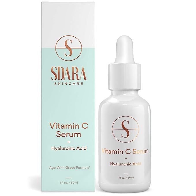 Vitamin C Serum For Face - 20% with Hyaluronic Acid - Organic Anti-Aging Serum to Fight Aging, Su... | Amazon (US)