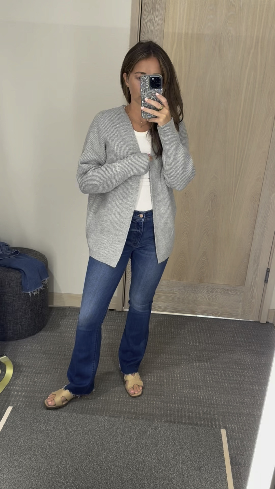 Jeans and sweater are part of the Nordstrom sale!
True size in both 
Shoes are tts 

#LTKSaleAlert #LTKFindsUnder100 #LTKFindsUnder50