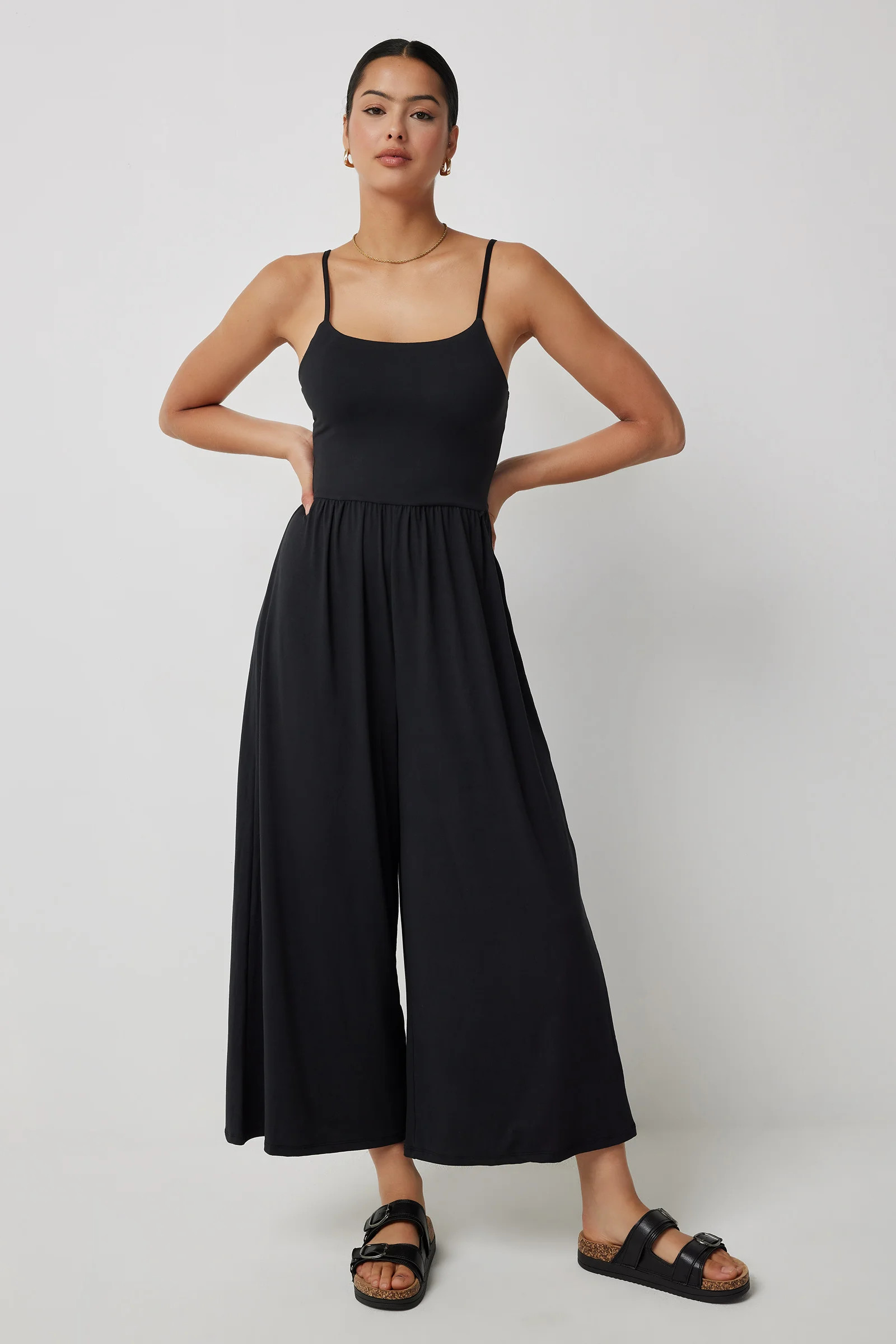 Super Soft Wide Leg Jumpsuit | Ardene