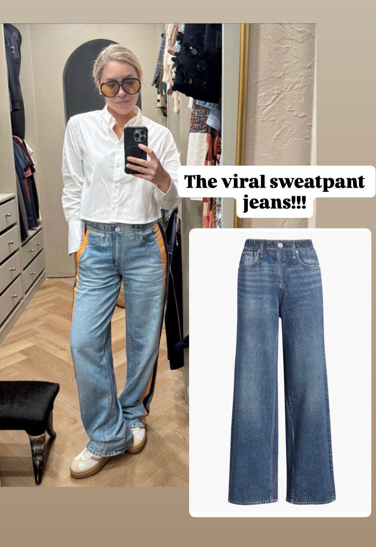 The viral rag & bone sweatpant jeans are part of the Nordstrom Anniversary Sale!

#LTKSaleAlert
