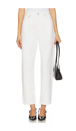 90's Mid Rise Loose Jeans in Fortune Cookie | Revolve Clothing (Global)