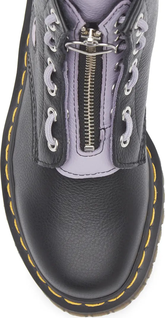 Dr. Martens 1460 Zip Heart Lug Sole Boot (Women) | Nordstromrack | Nordstrom Rack