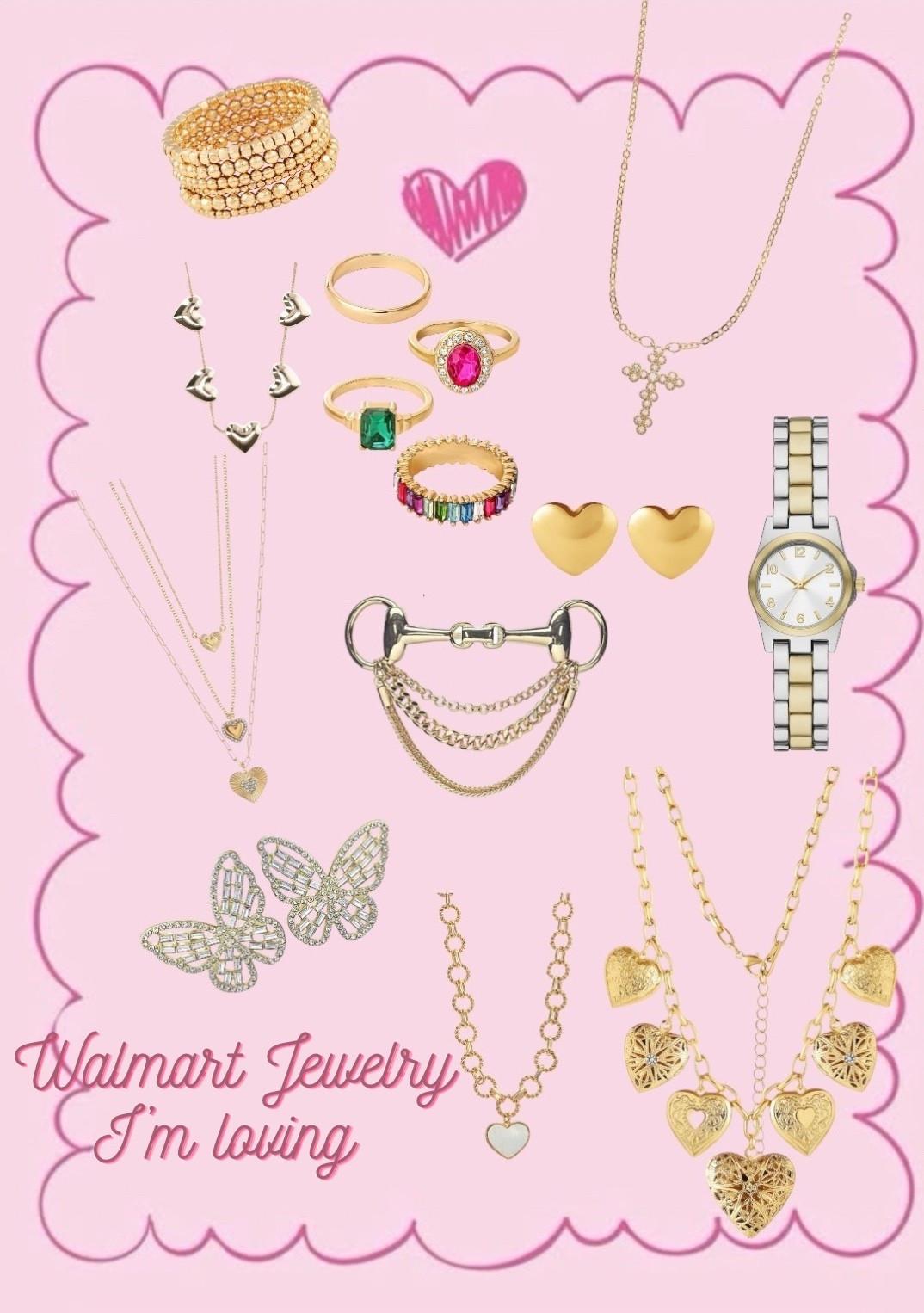 Walmart jewelry I’m loving, it’s giving look for less! #walmart #everdayjewelry #armcandy 

#LTKFindsUnder50 #LTKmomlife #LTKSaleAlert