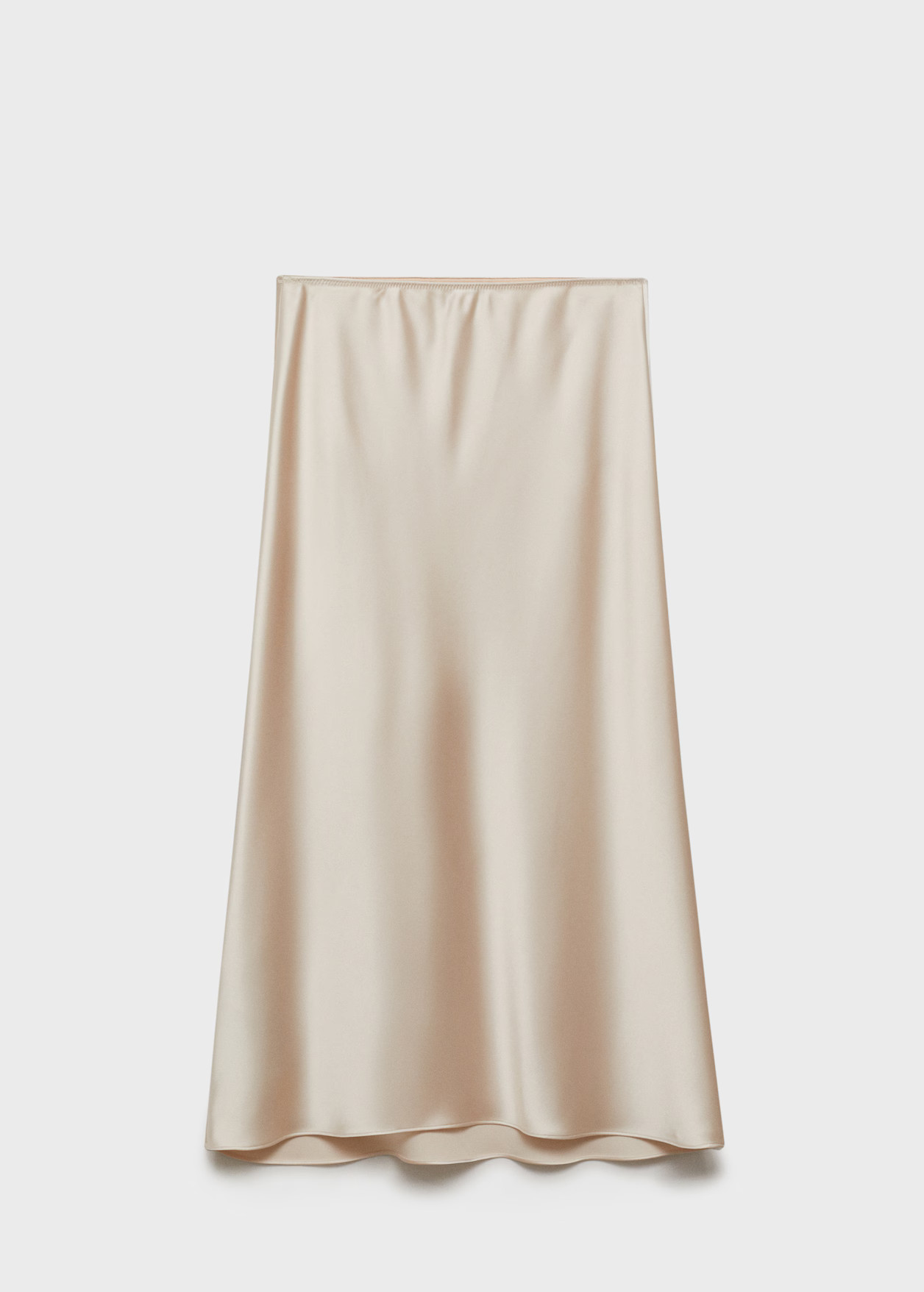 Midi satin skirt - Women | MANGO United Kingdom | MANGO (UK)