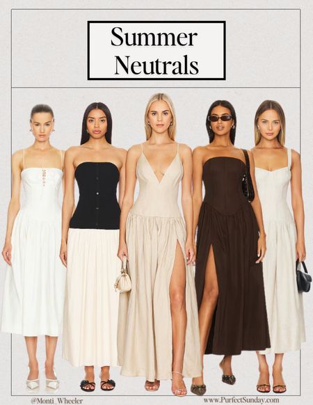 Summer dresses, linen dresses, maxi dresses, wedding guest dress, wedding guest, travel outfit, vacation outfits, summer outfits, strapless dress, corset dress, drop waist dress, black dress, white dress, neutral color dress 

#LTKSeasonal #LTKFindsUnder100 #LTKStyleTip