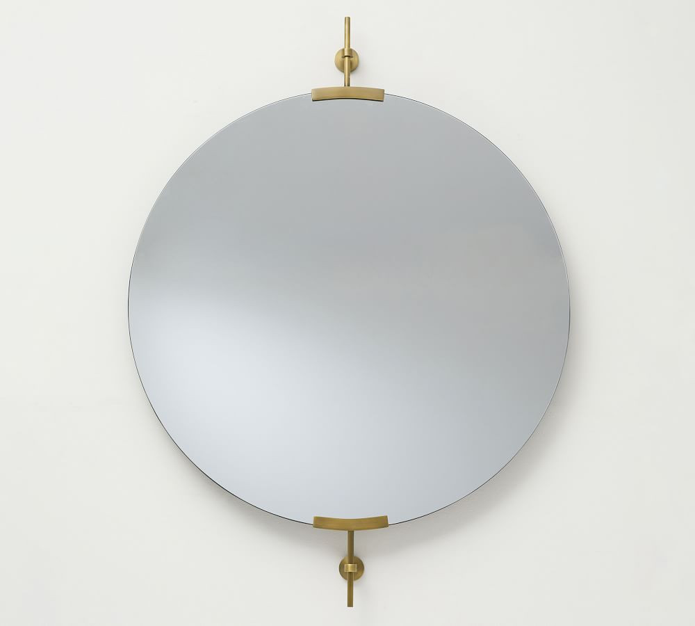 Wexler 36" Round Wall Mirror | Pottery Barn (US)