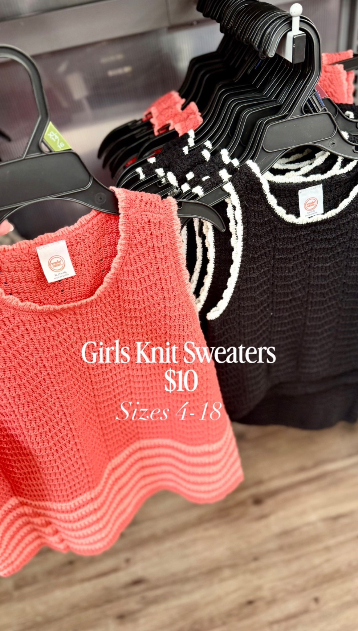 These girls knit sweater tanks stopped me in my tracks walking through walmart- they’re SO cute and only $10! 

Girls sizes 4-18

girls clothes, knit sweater, girls sizes 4-18, walmart fashion, walmart kids, walmart finds, affordable kids clothes, cute kids clothes, girl mom, girls tank top, girls crochet clothing, spring fashion for girls

#LTKmomlife #LTKootd #LTKKids