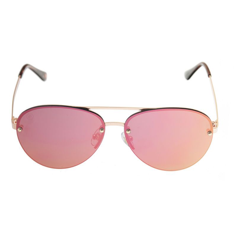 Nicole By Nicole Miller Full Frame Aviator UV Protection Sunglasses-Womens | JCPenney