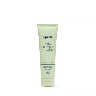 Pipette Baby Shampoo + Wash Fragrance Free - 3oz: Gel, All Hair Types, Baby 2-In-1 Body Wash | Target