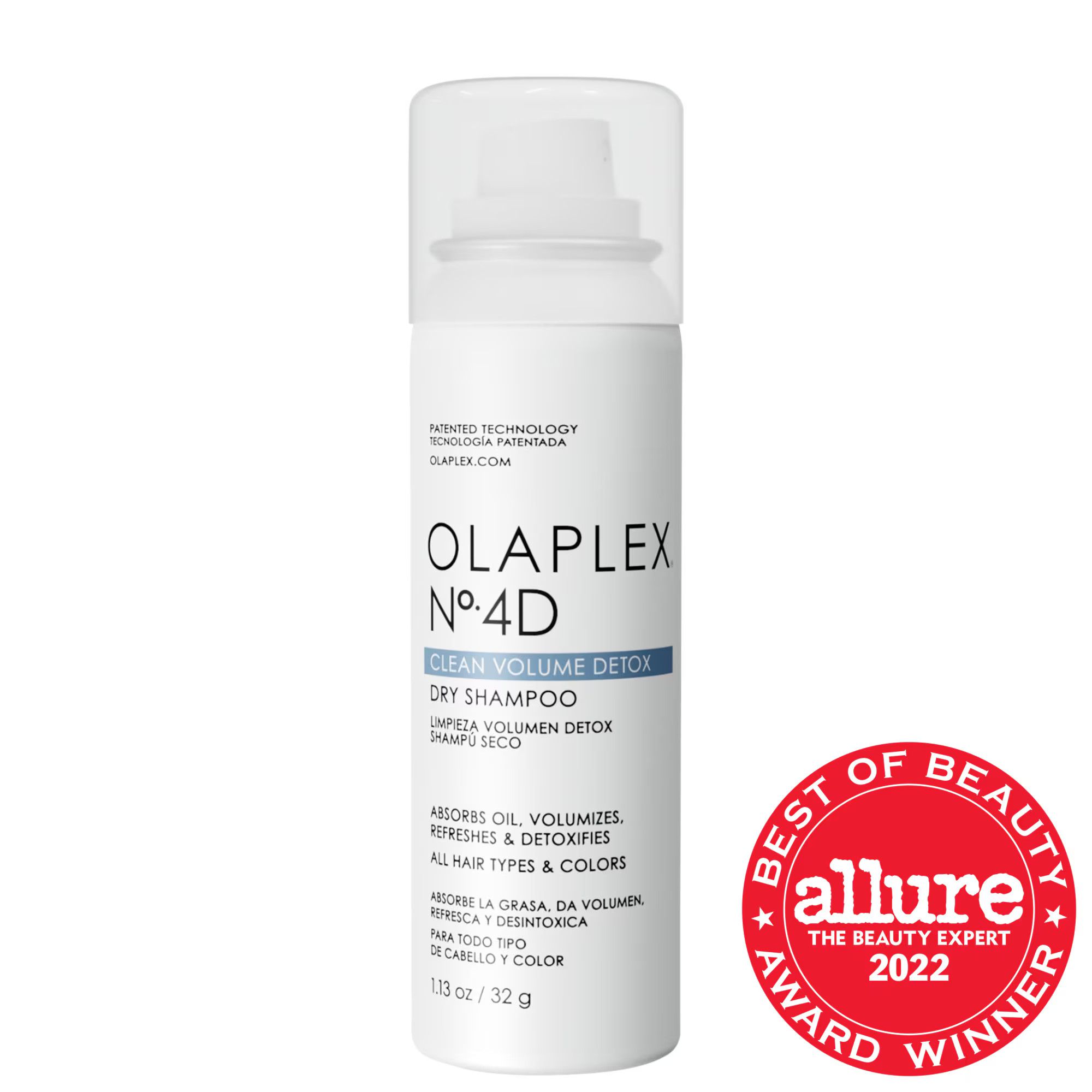Olaplex Mini No.4D Clean Volume Weightless Detox Dry Shampoo 1.13 oz | Sephora (US)