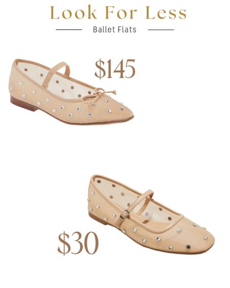 Look for less!! Studded ballet flats. Such good deal 

#LTKsalealert #LTKover40 #LTKxTarget