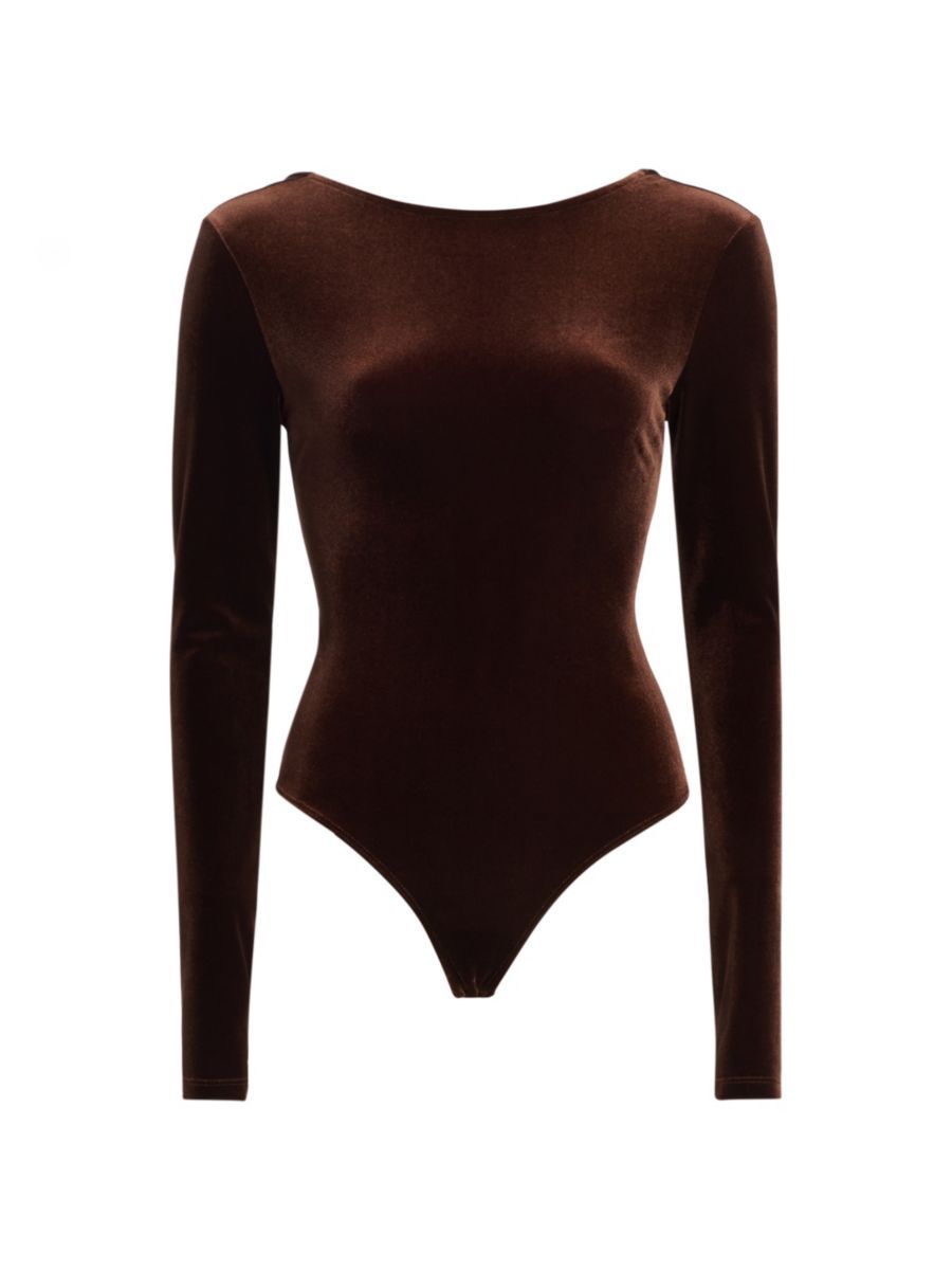 Corrin Velvet Bodysuit | Saks Fifth Avenue