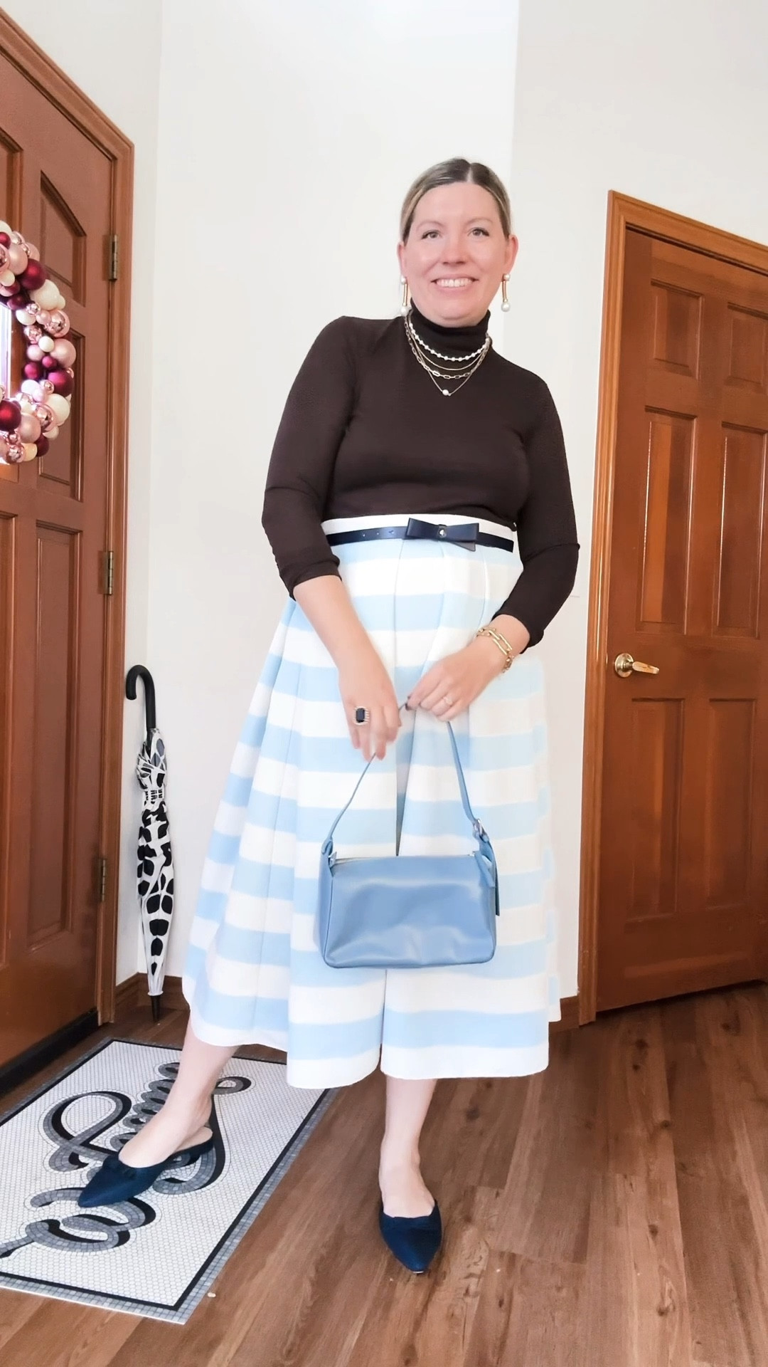 Mocktail Hour - Look 3 🍸 
A curated style series

She is always comfortable, never casual. Do you love it or hate it when people around you give you the classic “what are you so dressed up for?” I used to feel awkward as if I should have something specific to say - a particular reason to wear my clothes- but now I just wear my clothes and let people wonder… 😂 

Skirt - Sachin & Babi
Turtleneck- Polo Ralph Lauren
Shoes - Antonio Melani @Dillards
Bag - A.P.C Accessories 
Belt - Kate Spade
Necklace - Dillards
Earrings - Lele Sadoughi
Ring - Kate Spade
Bracelet- Rocksbox

#LTKSeasonal #LTKootd #LTKTall