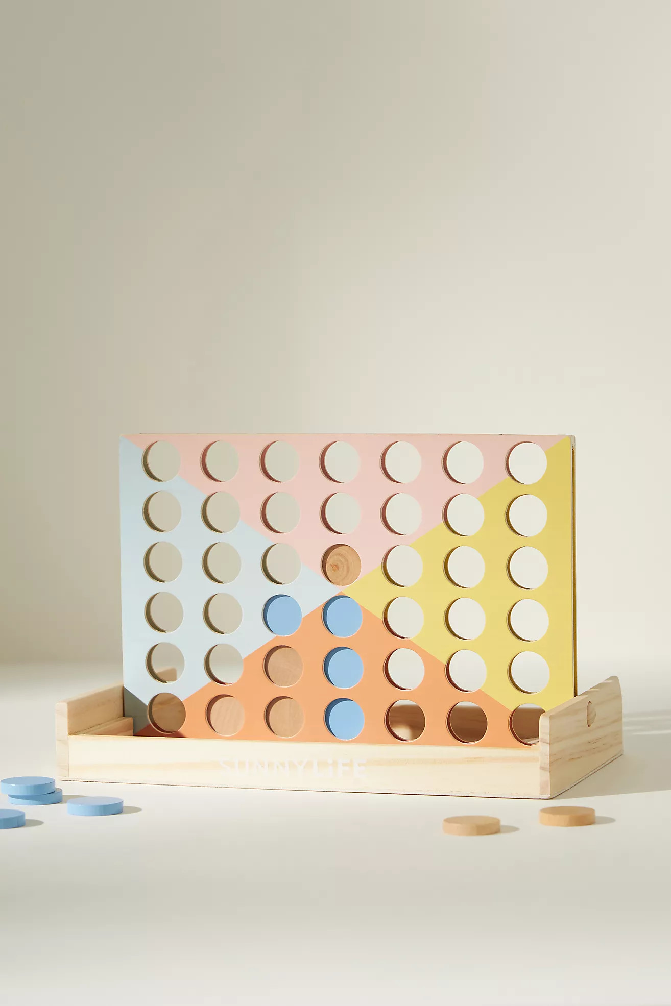 Sunnylife Travel Size Four-In-A-Row Game | Anthropologie (US)