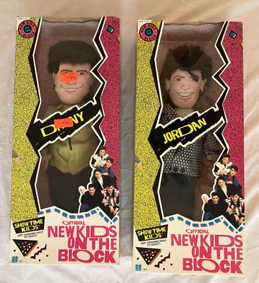 RARE Danny & Jordan New Kids on The Block 1990 Show Time Kids Plush Doll NKOTB  | eBay | eBay US