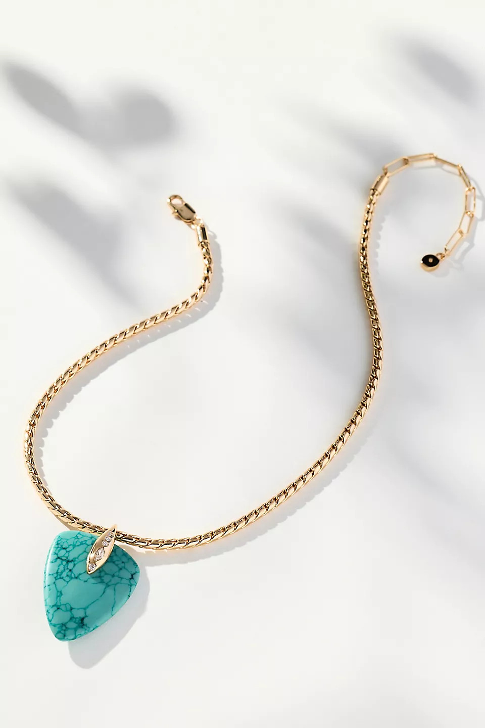 Ettika Turquoise Solstice Pendant Choker Necklace | Anthropologie (US)