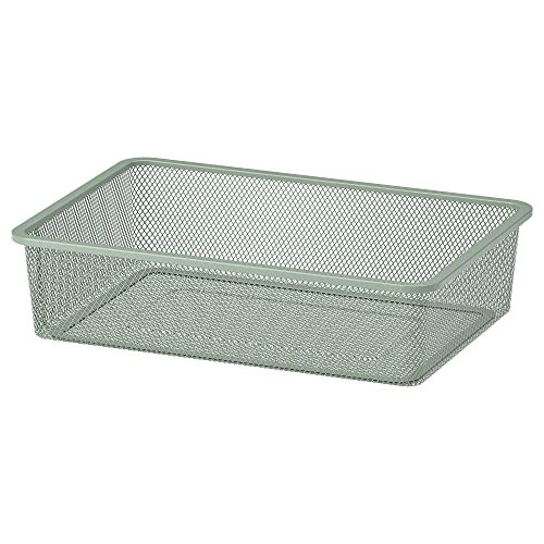 Ikea TROFAST mesh storage box, 42x30x10 cm, light green-grey | Amazon (US)