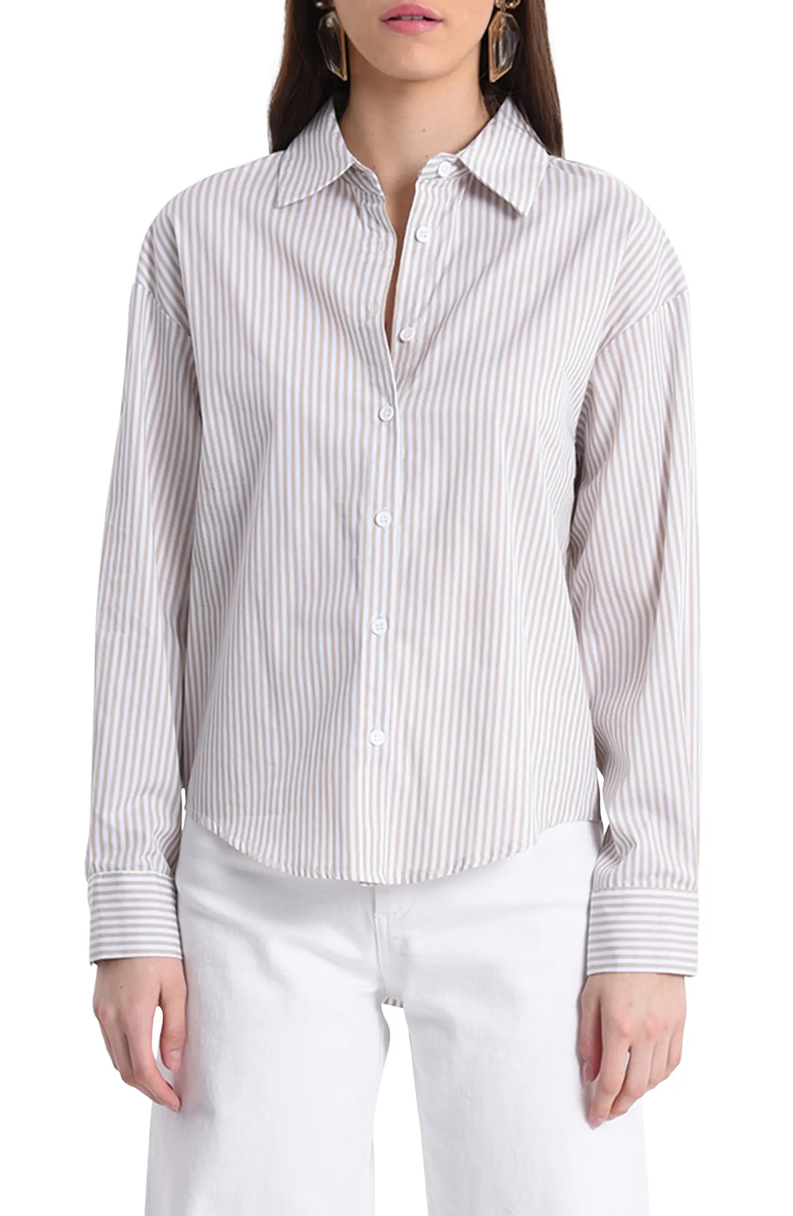 Molly Bracken Stripe Button-Up Shirt | Nordstrom | Nordstrom