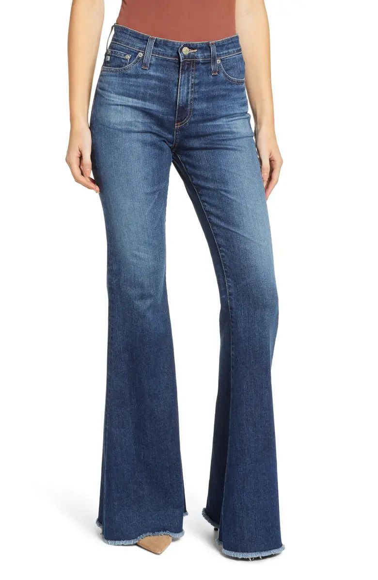 Iva High Waist Bell Bottom Jeans | Nordstrom