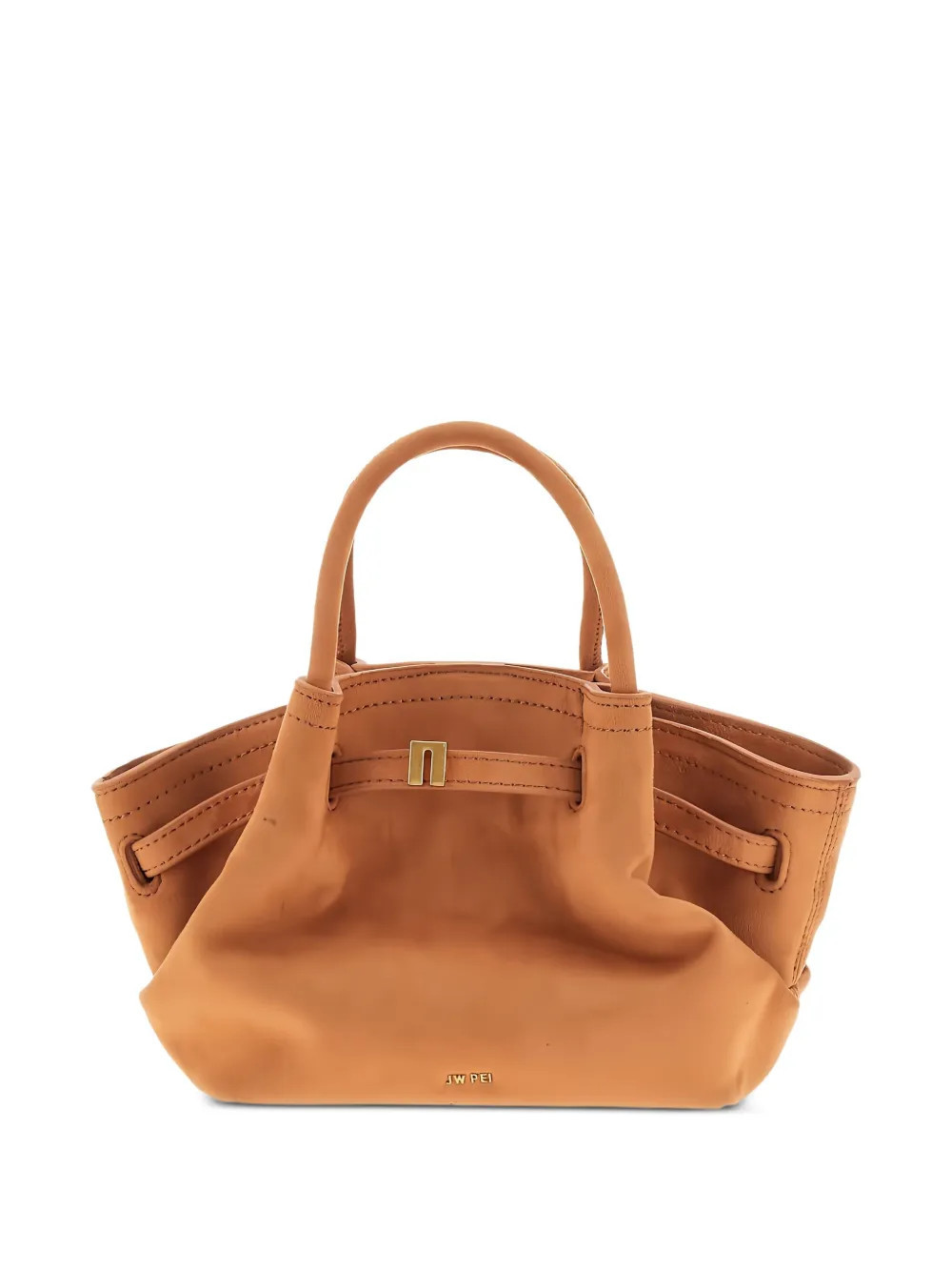 JW Pei Hana suede mini bag - Brown | Farfetch Global