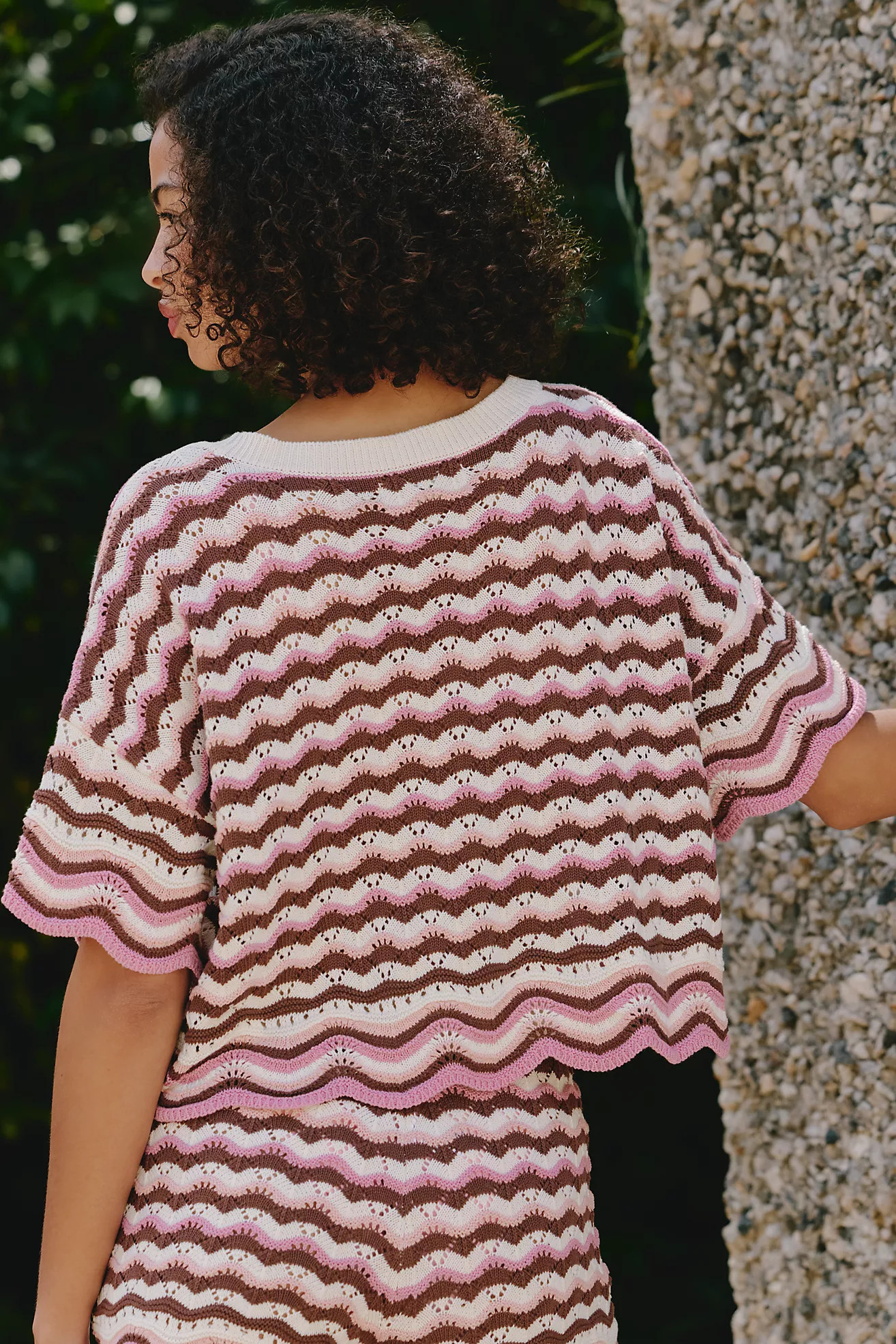 LSPACE Sun Chaser Crochet Crop Top | Anthropologie (US)