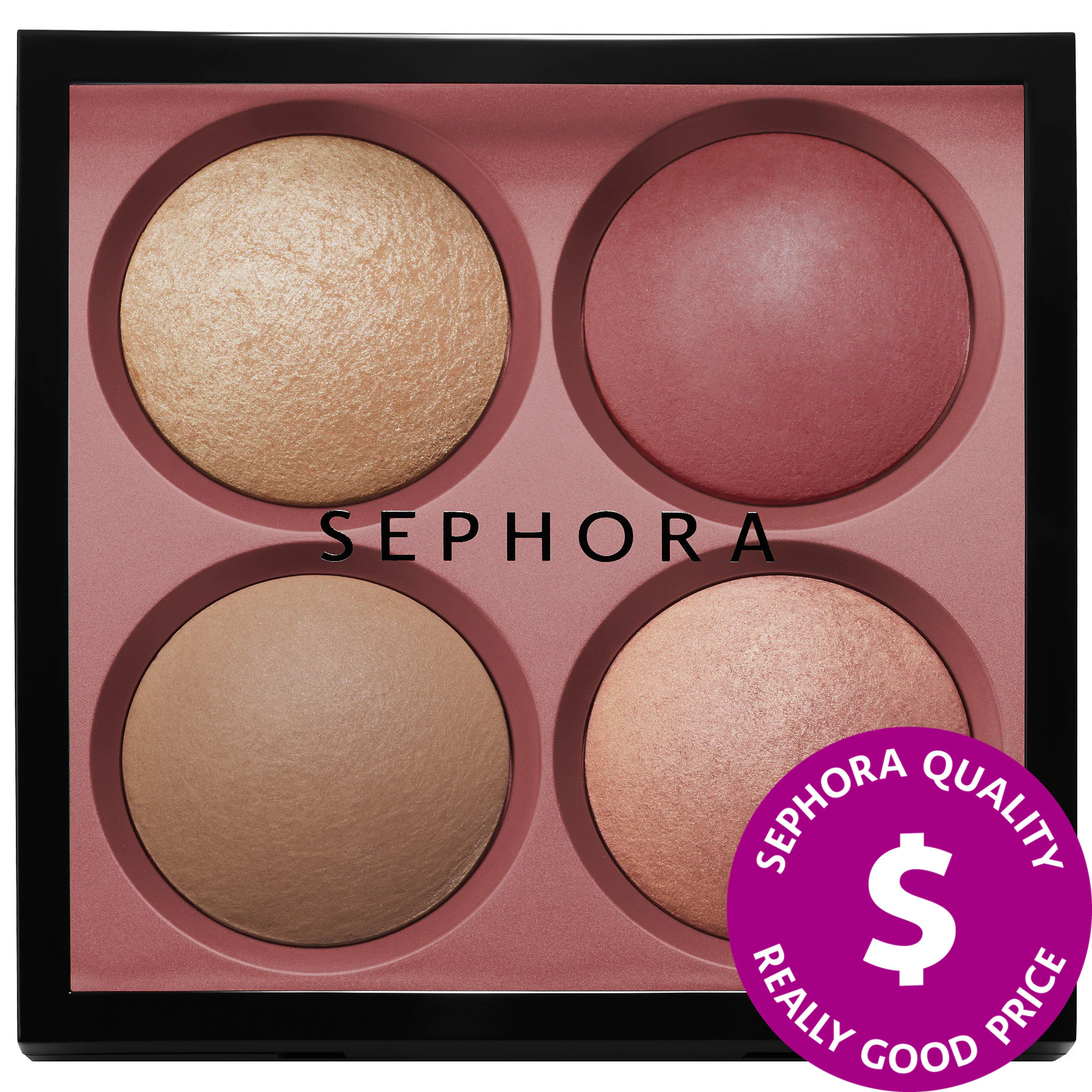 SEPHORA COLLECTION Microsmooth Multi-Tasking Baked Face Palette Captivate | Sephora (CA)