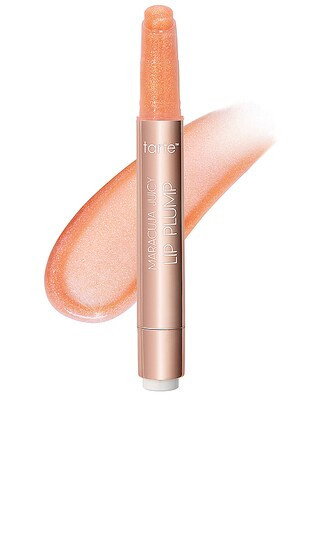 tarte Maracuja Juicy Lip Plump Shimmer Glass in Peach Shimmer Glass. | Revolve Clothing (Global)