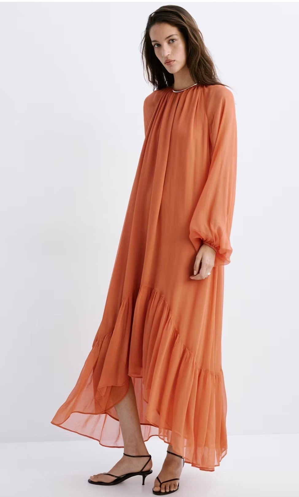 Mango ruffles flowy dress, going out, wedding guest, summer dress, spring dress, travel, special occasion

#LTKTravel #LTKSwim #LTKWedding