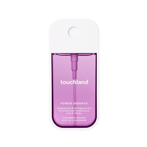 Touchland Power Essence Hydrating Body & Hair Fragrance, Cashmere Woods, 2 FL. OZ. Travel Size Body Mist | Amazon (US)